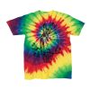 Youth Multi-Color Spiral Tie-Dyed T-Shirt Thumbnail
