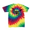 Youth Multi-Color Spiral Tie-Dyed T-Shirt Thumbnail