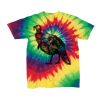 Youth Multi-Color Spiral Tie-Dyed T-Shirt Thumbnail