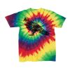 Youth Multi-Color Spiral Tie-Dyed T-Shirt Thumbnail