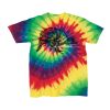Youth Multi-Color Spiral Tie-Dyed T-Shirt Thumbnail