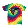 Youth Multi-Color Spiral Tie-Dyed T-Shirt Thumbnail