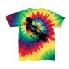Youth Multi-Color Spiral Tie-Dyed T-Shirt Thumbnail