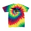 Youth Multi-Color Spiral Tie-Dyed T-Shirt Thumbnail