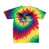 Youth Multi-Color Spiral Tie-Dyed T-Shirt Thumbnail