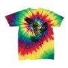 Youth Multi-Color Spiral Tie-Dyed T-Shirt Thumbnail