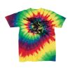 Youth Multi-Color Spiral Tie-Dyed T-Shirt Thumbnail