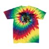 Youth Multi-Color Spiral Tie-Dyed T-Shirt Thumbnail