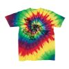 Youth Multi-Color Spiral Tie-Dyed T-Shirt Thumbnail
