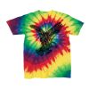 Youth Multi-Color Spiral Tie-Dyed T-Shirt Thumbnail