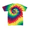 Youth Multi-Color Spiral Tie-Dyed T-Shirt Thumbnail