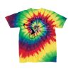 Youth Multi-Color Spiral Tie-Dyed T-Shirt Thumbnail