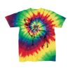 Youth Multi-Color Spiral Tie-Dyed T-Shirt Thumbnail