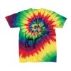 Youth Multi-Color Spiral Tie-Dyed T-Shirt Thumbnail