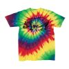 Youth Multi-Color Spiral Tie-Dyed T-Shirt Thumbnail