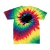 Youth Multi-Color Spiral Tie-Dyed T-Shirt Thumbnail