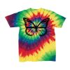 Youth Multi-Color Spiral Tie-Dyed T-Shirt Thumbnail