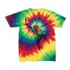 Youth Multi-Color Spiral Tie-Dyed T-Shirt Thumbnail