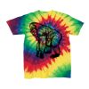 Youth Multi-Color Spiral Tie-Dyed T-Shirt Thumbnail