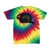 Youth Multi-Color Spiral Tie-Dyed T-Shirt Thumbnail