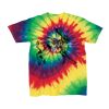 Youth Multi-Color Spiral Tie-Dyed T-Shirt Thumbnail