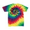 Youth Multi-Color Spiral Tie-Dyed T-Shirt Thumbnail