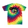 Youth Multi-Color Spiral Tie-Dyed T-Shirt Thumbnail