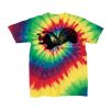 Youth Multi-Color Spiral Tie-Dyed T-Shirt Thumbnail