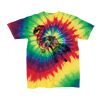 Youth Multi-Color Spiral Tie-Dyed T-Shirt Thumbnail