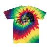 Youth Multi-Color Spiral Tie-Dyed T-Shirt Thumbnail