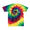 Youth Multi-Color Spiral Tie-Dyed T-Shirt Thumbnail