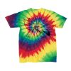 Youth Multi-Color Spiral Tie-Dyed T-Shirt Thumbnail