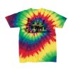 Youth Multi-Color Spiral Tie-Dyed T-Shirt Thumbnail