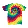 Youth Multi-Color Spiral Tie-Dyed T-Shirt Thumbnail