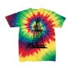 Youth Multi-Color Spiral Tie-Dyed T-Shirt Thumbnail