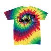 Youth Multi-Color Spiral Tie-Dyed T-Shirt Thumbnail