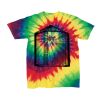 Youth Multi-Color Spiral Tie-Dyed T-Shirt Thumbnail
