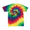 Youth Multi-Color Spiral Tie-Dyed T-Shirt Thumbnail