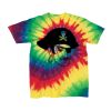 Youth Multi-Color Spiral Tie-Dyed T-Shirt Thumbnail