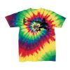 Youth Multi-Color Spiral Tie-Dyed T-Shirt Thumbnail