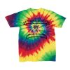 Youth Multi-Color Spiral Tie-Dyed T-Shirt Thumbnail