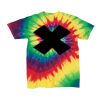 Youth Multi-Color Spiral Tie-Dyed T-Shirt Thumbnail