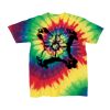 Youth Multi-Color Spiral Tie-Dyed T-Shirt Thumbnail