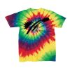 Youth Multi-Color Spiral Tie-Dyed T-Shirt Thumbnail