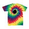 Youth Multi-Color Spiral Tie-Dyed T-Shirt Thumbnail