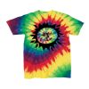 Youth Multi-Color Spiral Tie-Dyed T-Shirt Thumbnail