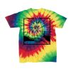 Youth Multi-Color Spiral Tie-Dyed T-Shirt Thumbnail