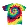 Youth Multi-Color Spiral Tie-Dyed T-Shirt Thumbnail
