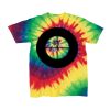 Youth Multi-Color Spiral Tie-Dyed T-Shirt Thumbnail