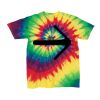 Youth Multi-Color Spiral Tie-Dyed T-Shirt Thumbnail